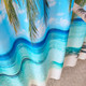 Beach Shower Curtain - Tropical Palm Tree